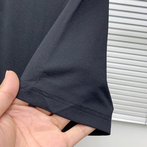 Simple Black Quick-Drying Round Neck Short-Sleeved T-Shirt Kolon Sport - Picture 6 of 8